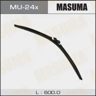 Щітка склоочисника 600 мм 24 безкаркасна, DNTL 1.1, (MU-24x) Masuma MU24x