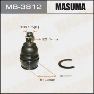 Опора кульова передній нижн HDJ101, UZJ101 (MB-3812) Masuma MB3812