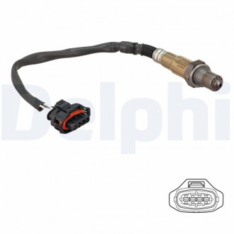 Лямбда-зонд (кількість дротів 4шт довжина 640мм) OPEL ASTRA H, ASTRA H GTC, ZAFIRA B Z16XE1/Z16XEP 03.04-09.12 Delphi ES2128612B1
