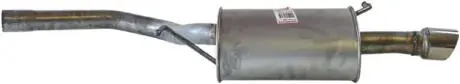 Глушник, алюм. сталь, задня частина AUDI A4 00-04 BOSAL 105229