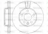 Диск тормозной передний (кратно 2) (Remsa) VAG Sharan I Alhambra Galaxy I Woking D649610 (фото 1)