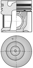Фото 1 - поршень KOLBENSCHMIDT 41505600 Поршень KOLBENSCHMIDT 41505600 (фото 1)