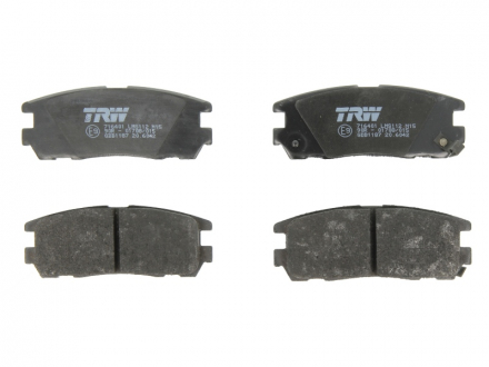 Комплект тормозных колодок TRW GDB1187 (фото 1)