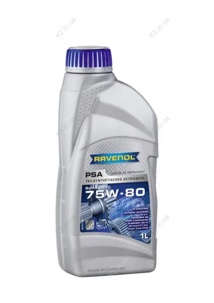 Олива для коробки передач RAVENOL PSA75W801L (фото 1)