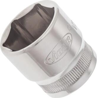 Головка торцева 3/8" 21 мм (хромована) Vigor V2263N