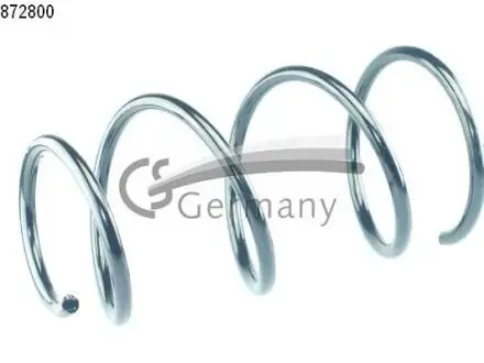 Пружина подвески передняя (кратно 2) Toyota Avensis/kombi 1.6, 1.8, 2.0VVTi (03- CS Germany 14872800