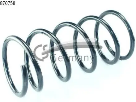 Пружина підвіски задня (кратно 2) Hyundai Terracan 2.5 TD (01-06) (14.870.758) CS Germany 14870758 (фото 1)