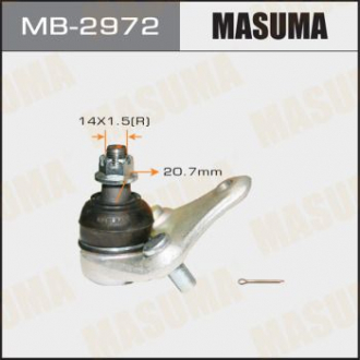 Опора шаровая передн нижн TOYOTA RAV4/ SXA1# Masuma MB2972 (фото 1)