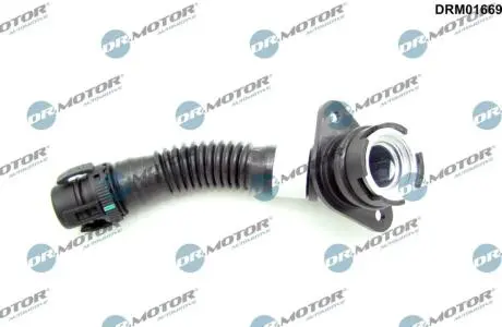 Шланг вентиляції пластиковий з фітингами DR MOTOR DRM01669 (фото 1)