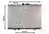 Радіатор охолодження MITSUBISHI PAJERO PININ 3/99>07 Van Wezel 32002169 (фото 1)