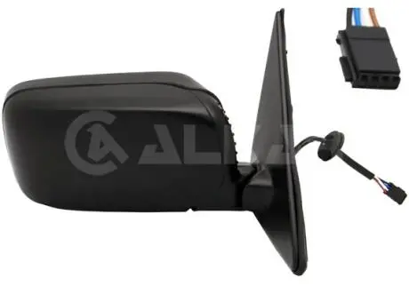 Дзеркало прав., ел. регул., грунт., голуб. скло, (в сборе), 4-дв. ALKAR 6128485 (фото 1)