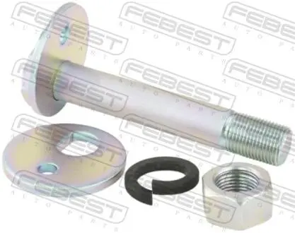 Болт з ексцентриком Ремкомплект (Болт, Шайба, гровер, Гайка) FEBEST 2229006KIT