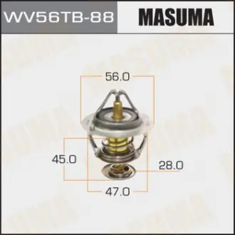 Термостат WV56TB-88 TOYOTA AURIS TOURING SPORTS Masuma WV56TB88