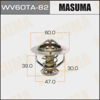 Термостат WV60TA-82 TOYOTA HILUX IV Masuma WV60TA82