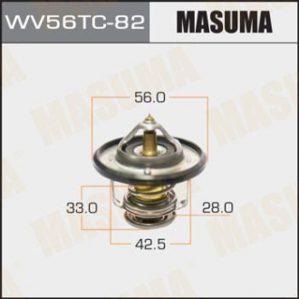 Термостат WV56TC-82 SUBARU OUTBACK Masuma WV56TC82