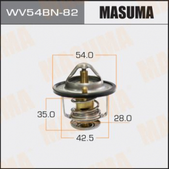 Термостат WV54BN-82 NISSAN X-TRAIL Masuma WV54BN82