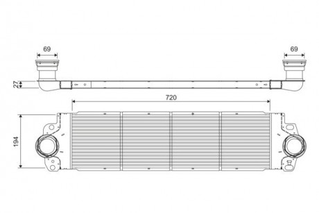 Інтеркулер Valeo 818272 (фото 1)