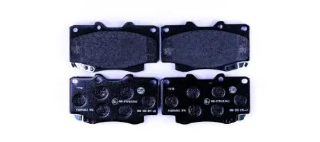 Комплект тормозных колодок HELLA 8DB355013-481