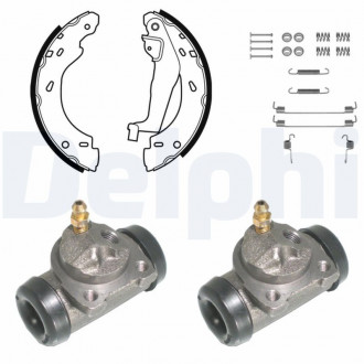 Комлект тормозных накладок Delphi KP1081