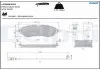 Гальмівні колодки, дискові LP5047EV