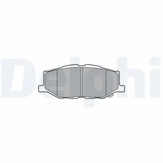 Гальмівні колодки, дискові Delphi LP3637