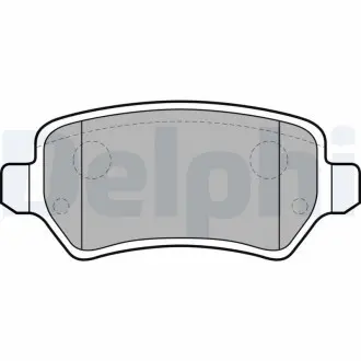 Гальмівні колодки, дискові Delphi LP2209