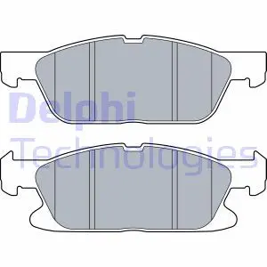 Гальмівні колодки, дискові Delphi LP3280