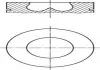 Поршень з кільцями FORD 90.4 TRANSIT 2.4 TDCI 2004- MAHLE KNECHT 013 PI 00107 002 (фото 1)