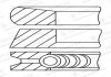 Кільця поршневі RENAULT 89,00 2,5TDi G9U 00- GOETZE 08-137500-30 (фото 2)