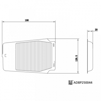 Фільтр салону BLUE PRINT ADBP250044