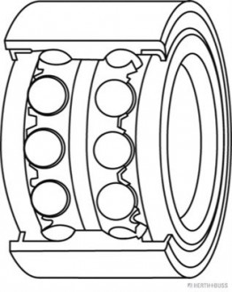 Комплект подшипника JAKOPARTS J4712075