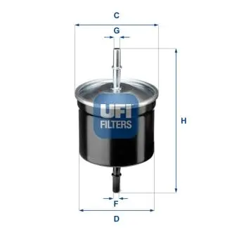 Фільтр паливний UFI 31.811.00