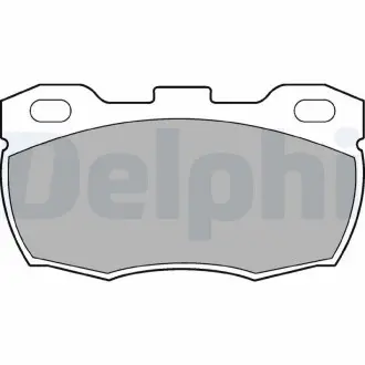 Комплект тормозных колодок Delphi LP506