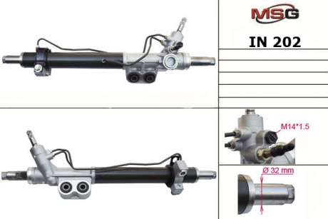 Рулевая рейка с ГУР новая INFINITY QX 56 04-NISSA PATHFINDER (R51) 05-,NISSAN ARMADA 03-,NISSAN TITA MSG IN202