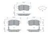 Колодки гальмівні дискові SUZUKI Ignis \&#039;\&#039;F \&#039;\&#039;16&gt;&gt; BOSCH 0986460075 (фото 5)