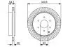 Тормозной диск BOSCH 0 986 479 W46 (фото 1)