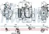 Компресор кондиціонера First Fit NISSENS 890816 (фото 1)