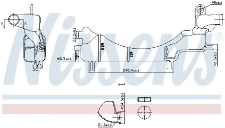 Бачок компенсаційний First Fit NISSENS 996334