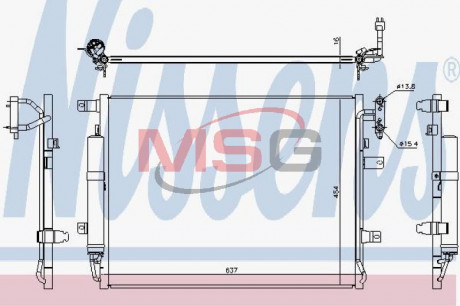 Конденсатор NISSENS 940482