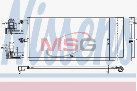 Конденсатор NISSENS 941069