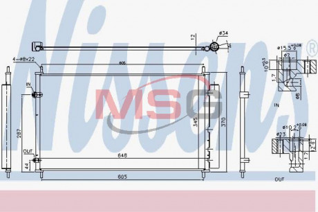 Конденсатор NISSENS 940804