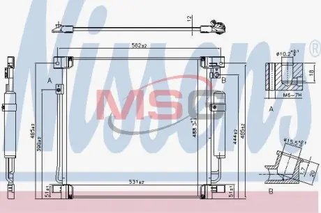 Конденсатор NISSENS 941078