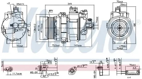 Компрессор NISSENS 890359