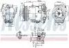 Компресор кондиціонера NISSENS 89425 (фото 11)