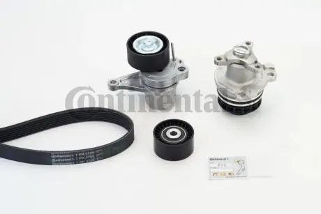 Комплект (ремінь+ролики+помпа) Contitech 7PK1705WP1
