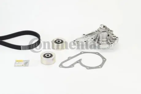 Комплект (ремінь+ролики+помпа) Contitech 6PK1125WP1