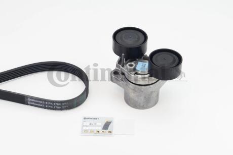 Комплект (ремінь+ролики) Contitech 6PK1780K2