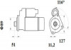 Стартер VO.FH13,FM11/13,RVI T 13r- 12z новий Mahle MAHLE KNECHT MS891 (фото 3)