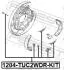 Монтажний комплект барабанних колодок FEBEST 1204-TUC2WDR-KIT (фото 2)