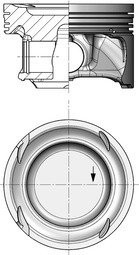 Поршень KOLBENSCHMIDT 40859600